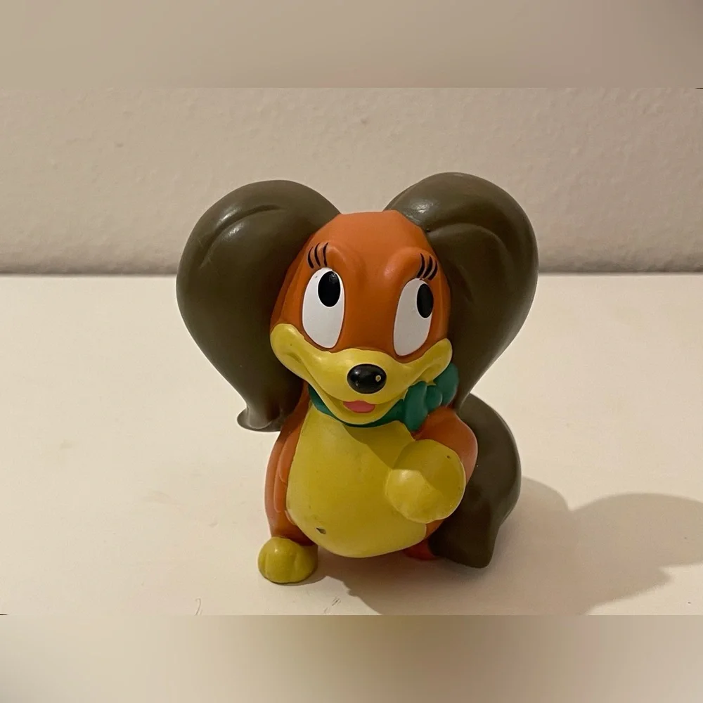 Disney Mickey & Friends‎ Fifi Dog Plastic Action Figure Toy 3''
